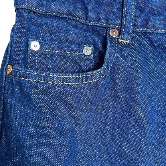 United Colors of Benetton Women’s Size 27 Jeans Dark Wash Straight Leg - Picture 7 of 12